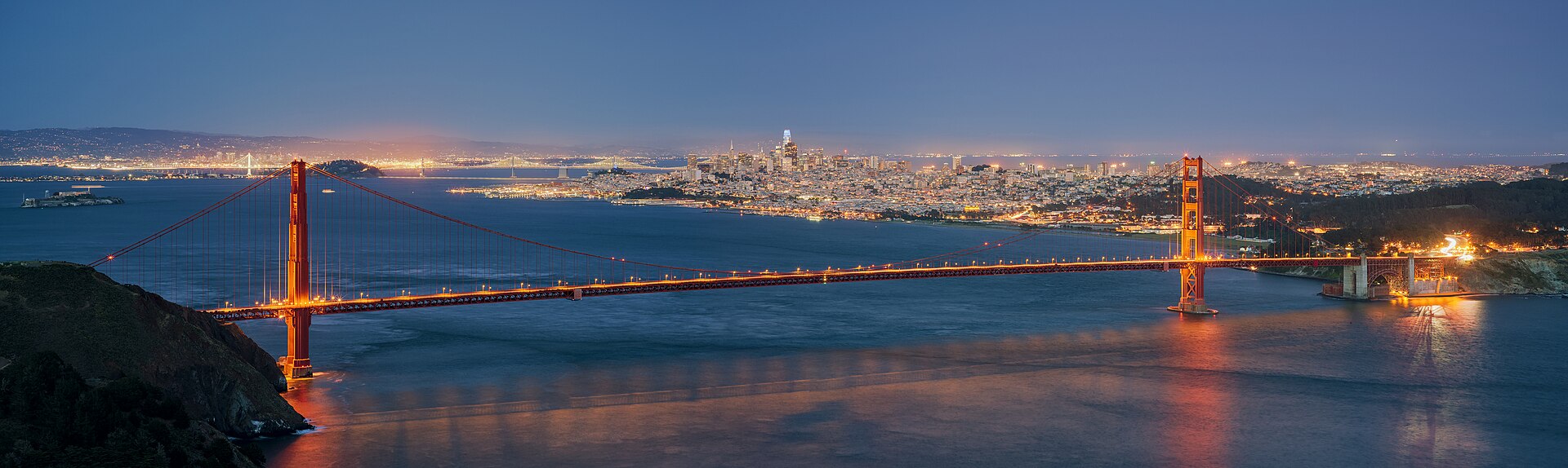 Golden Gate Bridge and San Francisco Bay
